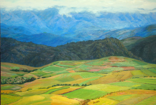 中国自然之声油画艺术研究院第二届中国风景油画邀请展——山河交响