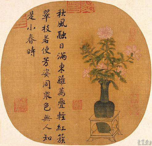 在宋代已经达到一个很高的境界,异化一世界,一支花,一丛叶,都充满了图片