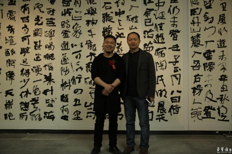河北师范大学美术学院郭兴良教授,著名书法家王飞先生,巩海涛先生