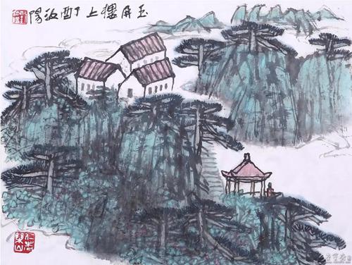 首页 艺术之窗丨人美九九画会国画作品欣赏      刘汝阳,1940年出生于